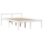 vidaXL Lit pour personne âgée et tête de lit 140x200cm bois pin massif