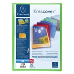 Protège-documents PP Semi Rigide Kreacover® 60 vues - A4 - Coloris Aléatoire EXACOMPTA