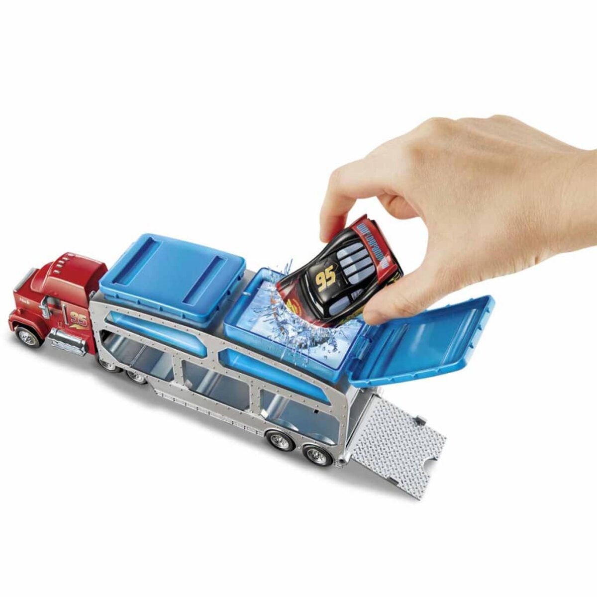 Cars camion avec remorque en jouet mack dip & dunk ckd34 - La Poste