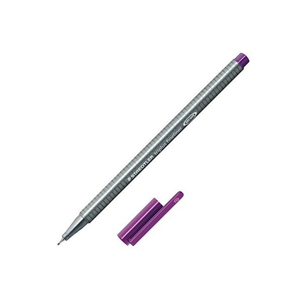Stylo feutre fineliner TRIPLUS Pointe fine 0,3mm Violet STAEDTLER