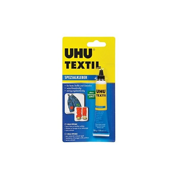 UHU Colle spéciale TEXTIL sans solvant 20 g