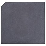 vidaXL Plaque de poids de parasol Noir Granite Carré 25 kg
