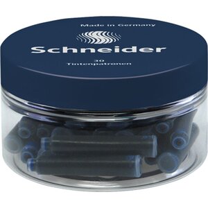 Cartouche d'encre bleu minuit pot 30 x 10 schneider