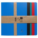 Classeur 4 Anneaux 20mm Polypropylène Opak - A4 - Couleurs Assorties - X 20 - Exacompta