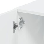vidaXL Armoire murale blanc 70x42 5x40 cm bois d'ingénierie