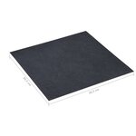 vidaXL Dalles de plancher autoadhésives 20 Pièces PVC 1 86 m² marbre noir