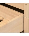 Tiroir de lit 120 x 200 BUDDY - bleu marine