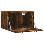 vidaXL Armoire murale Chêne fumé 60x36 5x35 cm Bois d'ingénierie
