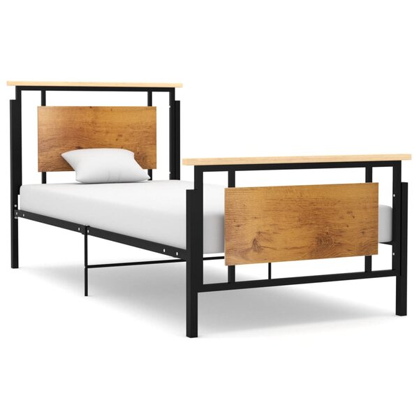 vidaXL Cadre de lit Métal 90x200 cm