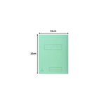 Paquet De 50 Chemises Imprimées 2 Rabats Super 210 - 24x32cm - Vert Clair - X 5 - Exacompta
