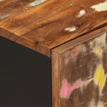vidaXL Table basse 100x54x40 cm bois de récupération et d'ingénierie