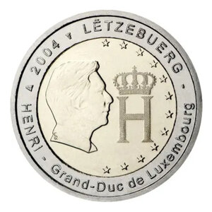 2 euros commémorative Luxembourg 2004 - Grand-Duc Henri.