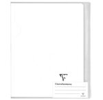 Kover Book piqué polypro transparent 8 couleurs aléatoires 17x22 96p séyès CLAIREFONTAINE