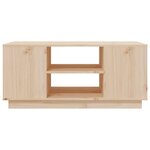 vidaXL Table basse 90x49x40 5 cm Bois massif de pin