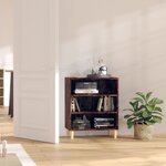 vidaXL Buffet Chêne fumé 57x35x70 cm Aggloméré