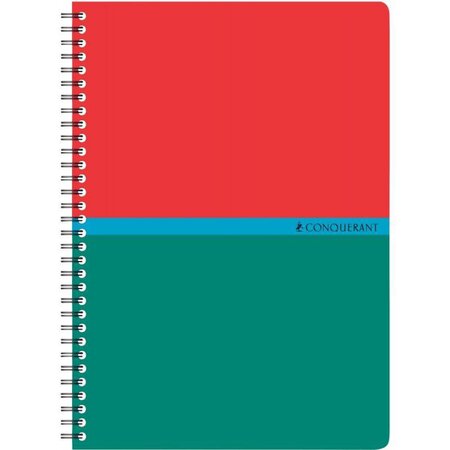 Carnet spirale 180 pages 5x5 70 g  format 14 8 x 21 cm CONQUERANT