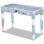 vidaXL Bureau Bois de récupération massif