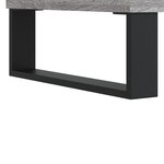 vidaXL Armoire à étagères sonoma gris 69 5x32 5x90cm bois d'ingénierie