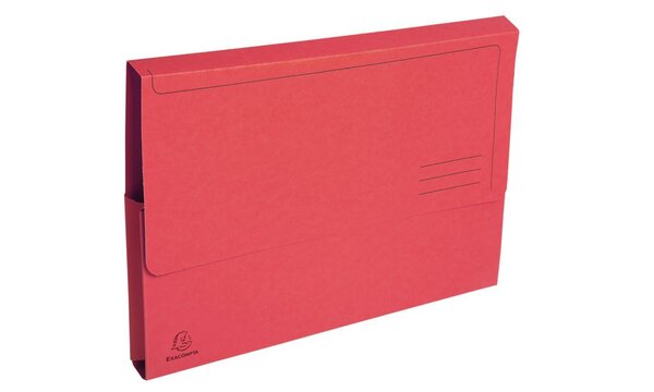 Paquet de 50 chemises poche coloris vifs Forever® 24,5x32,5cm Rouge EXACOMPTA