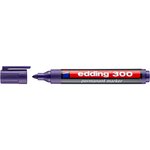 Marqueur Permanent 300 Violet Pointe Ronde 1 5-3 mm x 10 EDDING