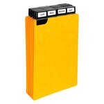 Guide de classement 210 x 148 mm - exacompta jaune - jeu de 24