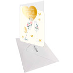 Carte de Vœux Thème Amour Party Time - Plusieurs Styles - Tous nos vœux de bonheur - Draeger