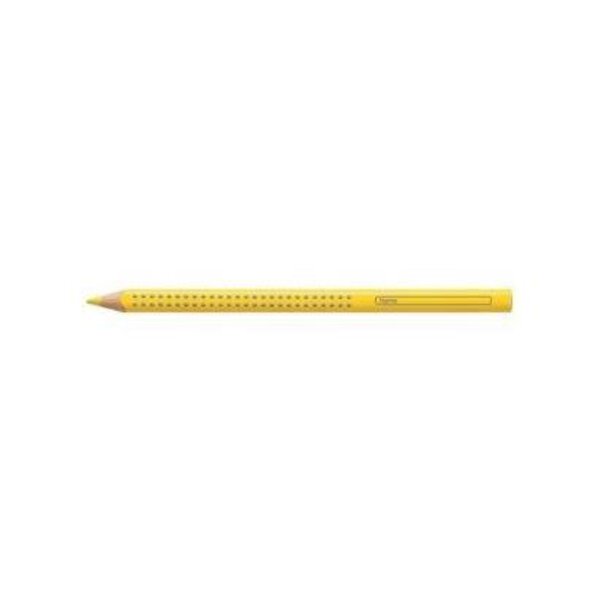 Crayons couleur JUMBO GRIP, jaune chromé foncé FABER-CASTELL