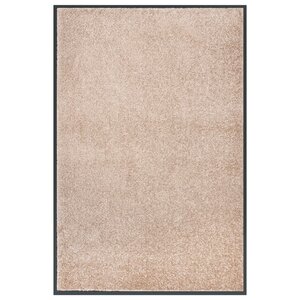 vidaXL Paillasson Beige 80x120 cm