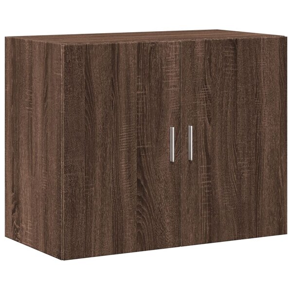 vidaXL Armoire murale chêne marron 80x42 5x64 cm bois d'ingénierie