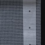 vidaXL Bâches Leno 2 Pièces 260 g/m² 1 5x5 m Blanc