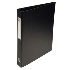 Classeur PP 4 ax + Méc.25mm sur 3ème/c.NOIR EXACOMPTA
