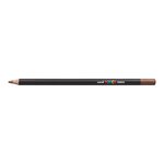Crayon de couleur posca pencil kpe200 m marron posca