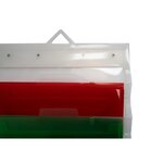 Trieur Mural 6 Compartiments Crystal - A4 - Cristal - X 4 - Exacompta