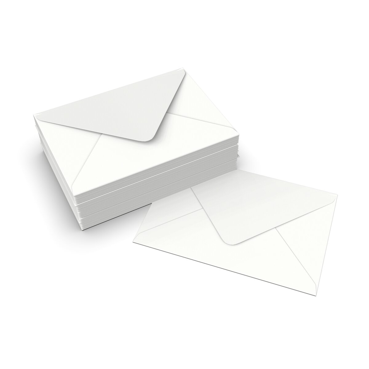 Enveloppe blanche 114x162 mm (C6), GEMM301