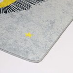 Tapis pour chambre Enfant 80 x 150 cm - Gris