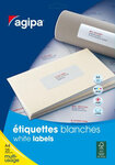 P25 Feuilles 100 Étiquettes Dos Clas Multi-Usage 190X60