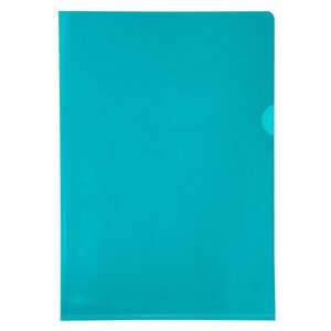 Sachet De 50 Pochettes Coin Pvc Lisse Haute Résistance 13/100e - A4 - Couleurs Assorties - X 2 - Exacompta