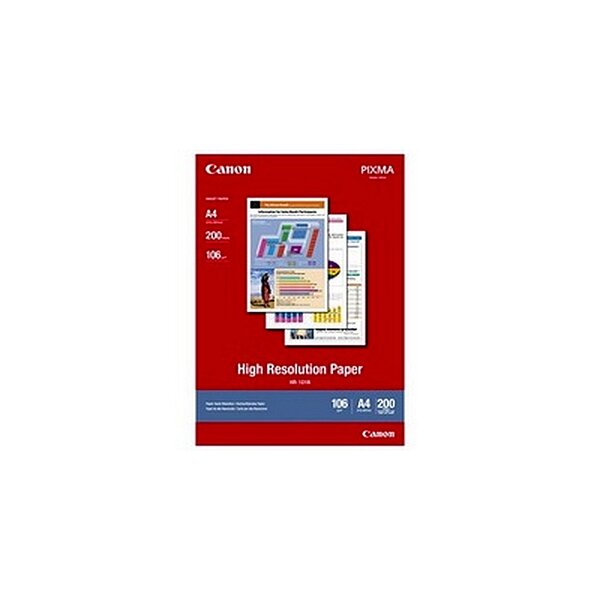 Canon hr-101n papier haute résolution a4 106g  200 feuilles (1033a001)