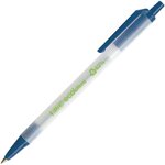 Ecolutions Clic Stic - Stylo bille rétractable pointe moyenne 1 mm - Bleu (paquet 50 unités)