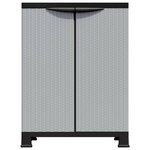 vidaXL Armoire en plastique 68x39x92 cm Design de rotin