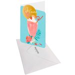 Carte de Vœux Thème Amour Party Time - Plusieurs Styles - Je t'aime - Draeger