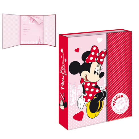 Carnet de voyage minnie