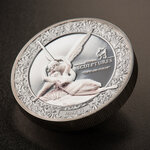 Pièce de monnaie en Argent 10 Dollars g 62.2 (2 oz) Millésime 2016 Eternal Sculptures CUPID AND PSYCHE