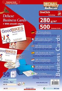 Pack 50X10 Cartes Visite - One Click