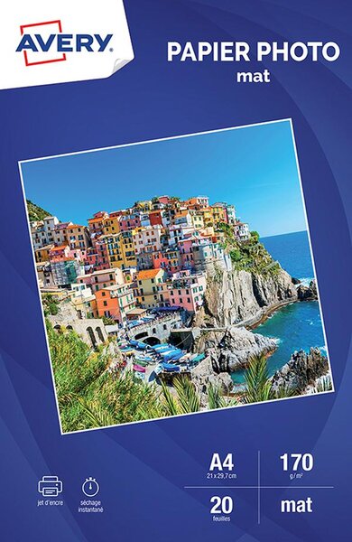 Papier photo mat a4 170 g/m²