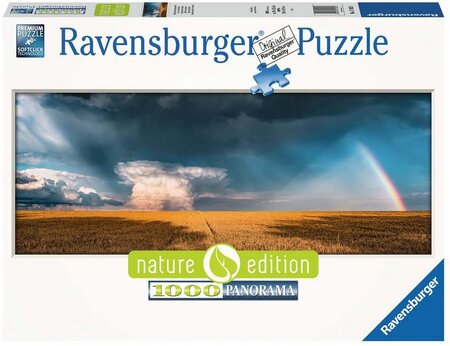 Puzzle Adulte panoramique - Arc en ciel mystique - Nature edition 1000 p