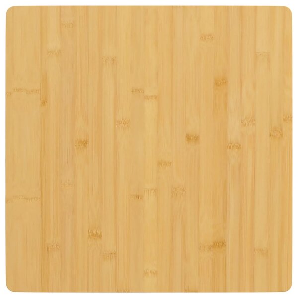 vidaXL Dessus de table 40x40x2 5 cm bambou
