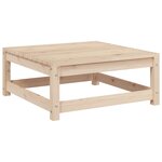 vidaXL Salon de jardin 10 Pièces avec coussins bois de pin massif