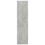 vidaXL Garde-robe Gris béton 50x50x200 cm Bois d'ingénierie