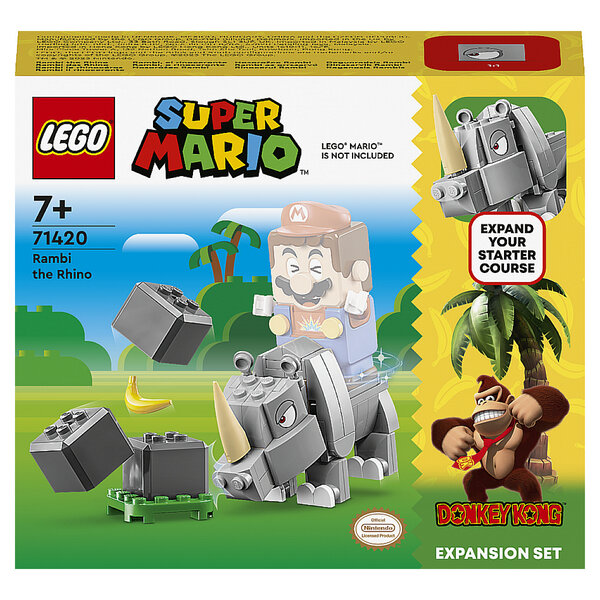 Ensemble d'Extension Rambi le Rhinocéros 71420 - Aventures LEGO® Super Mario™